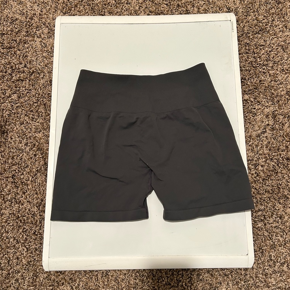 Gray  biker/ workout shorts size small AUROLA